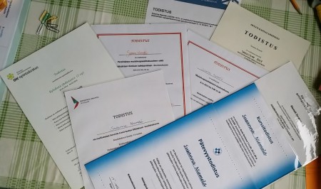 Useita koulutuksia on käyty
